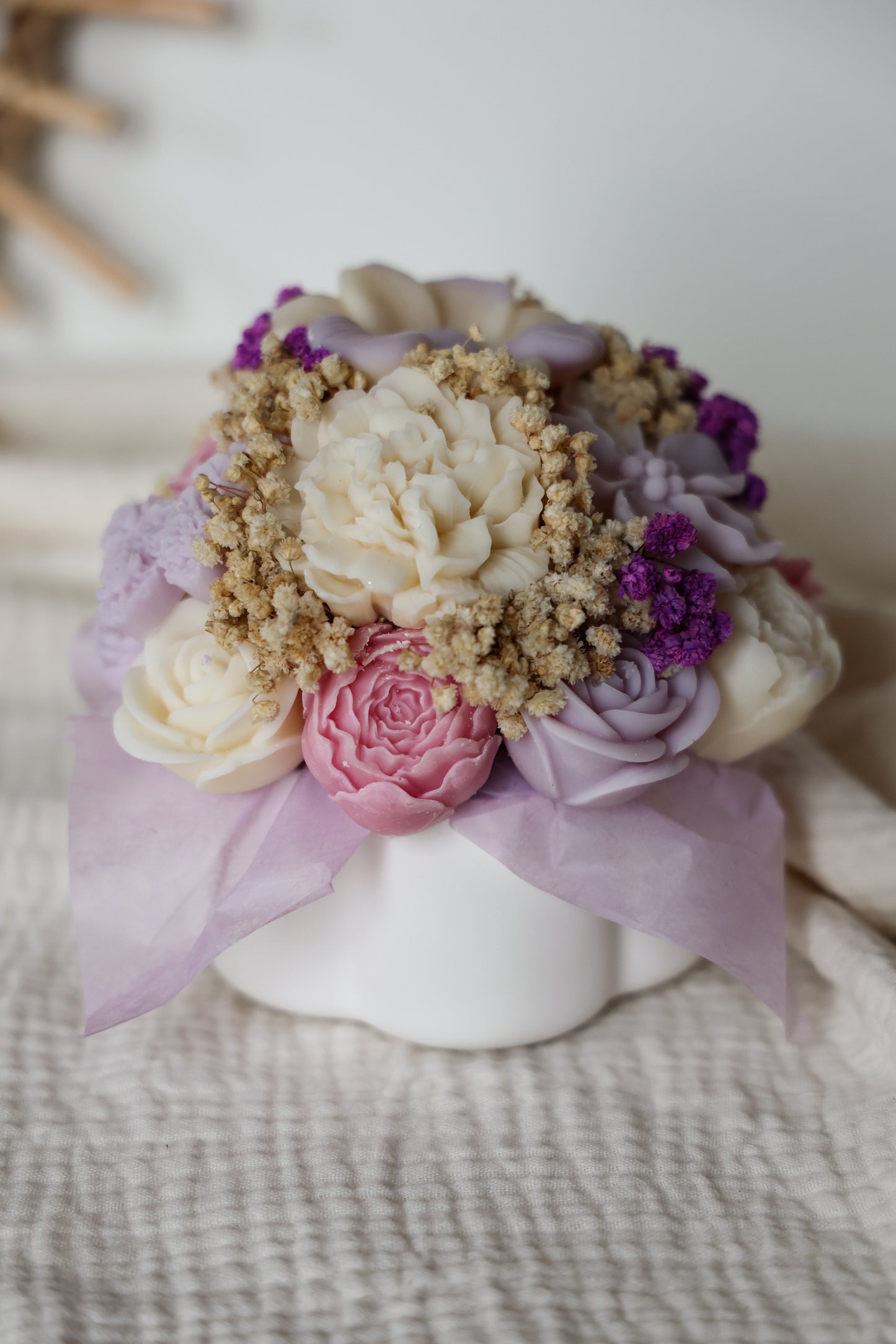 Kleines Blumengesteck Wunschfarbe