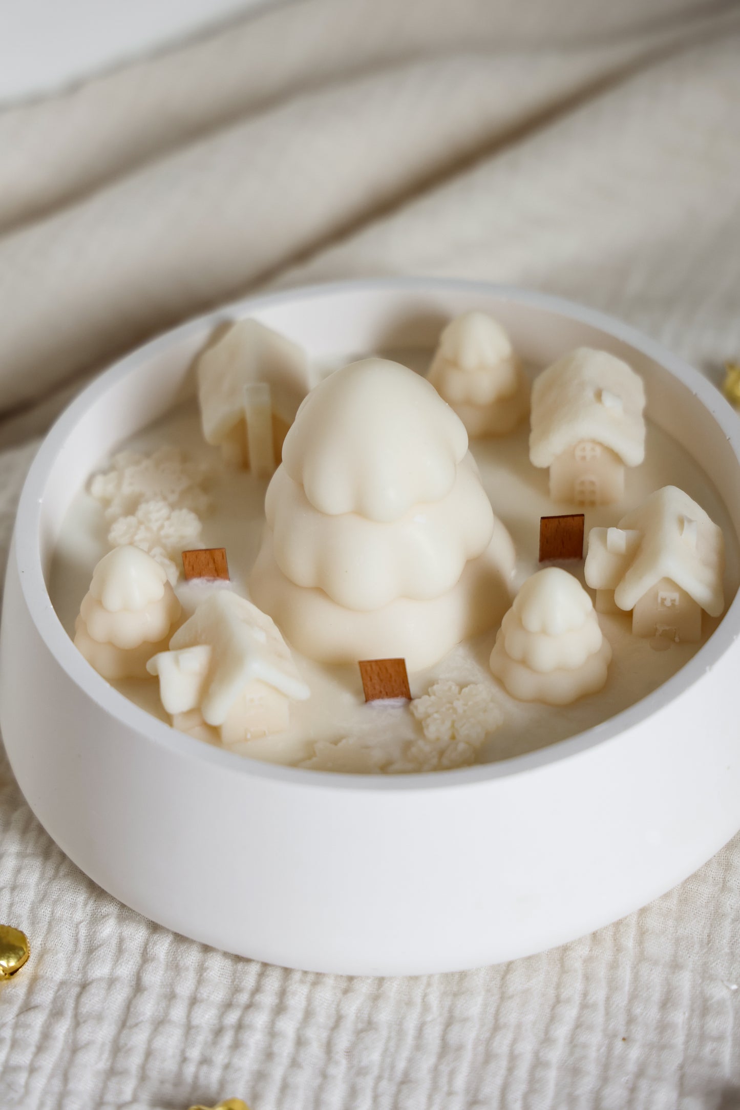 Weihnachtsdorf Duftkerze