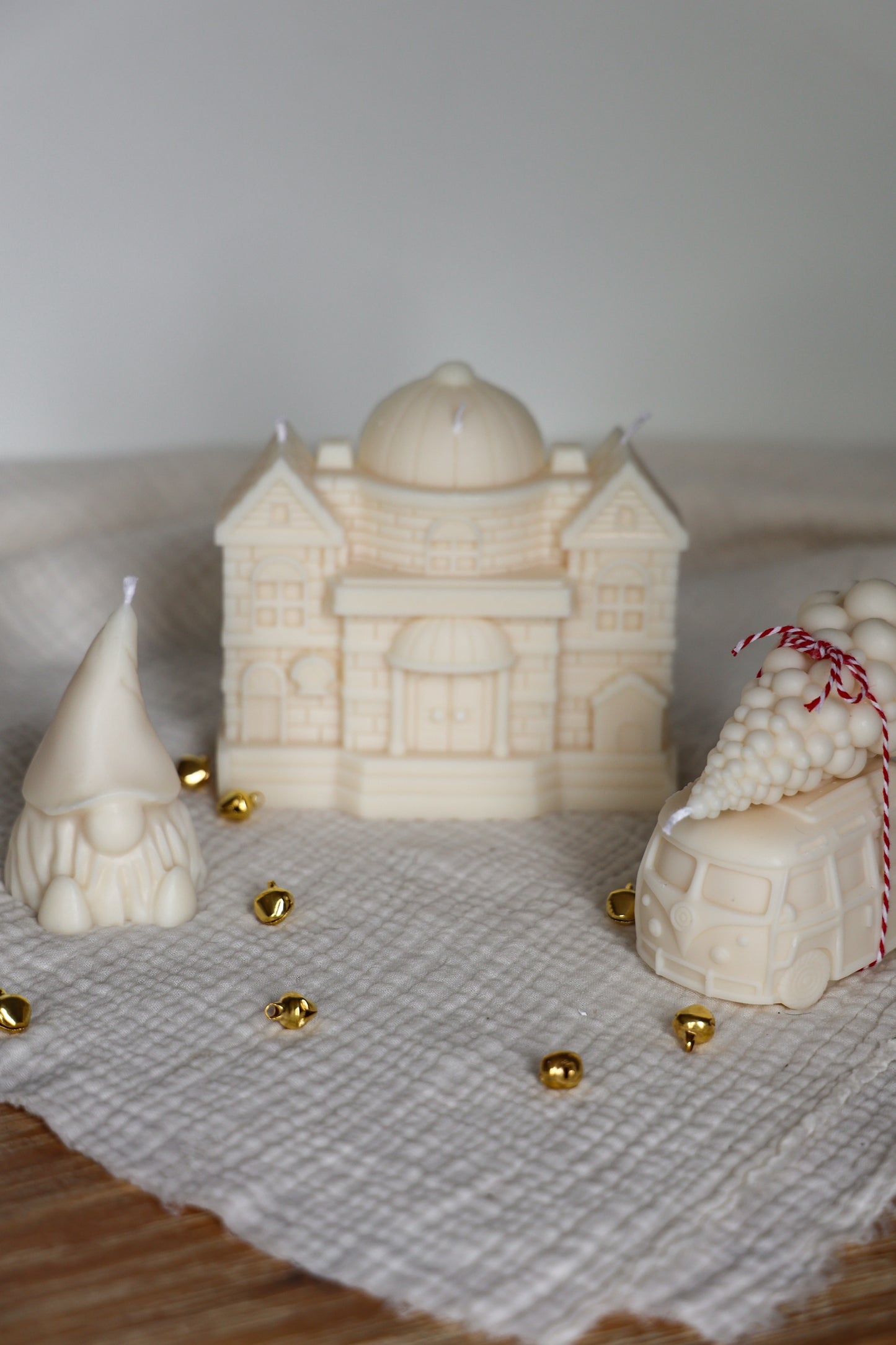 Bulli mit Weihnachtsbaum Set