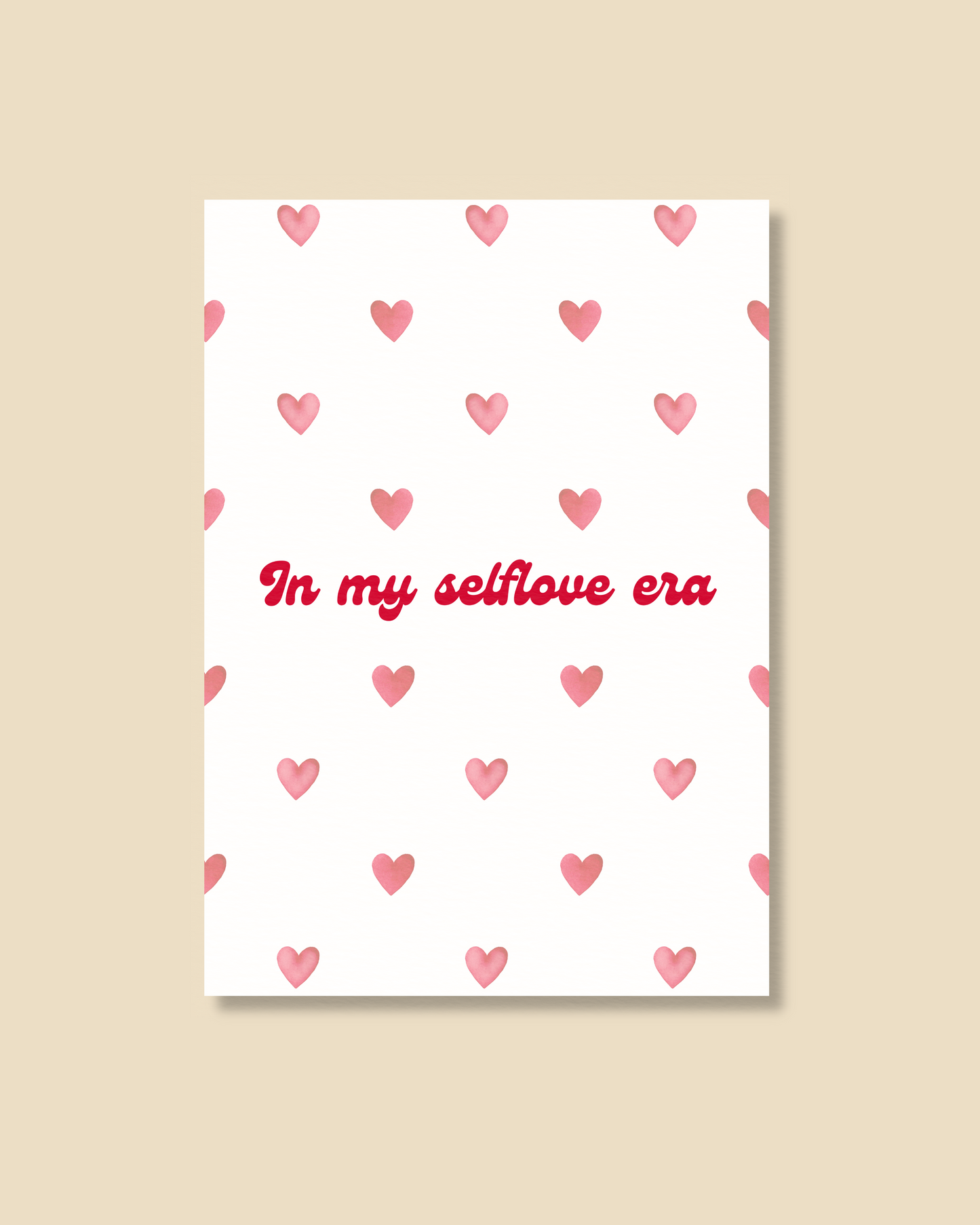 Postkarte in my self love era