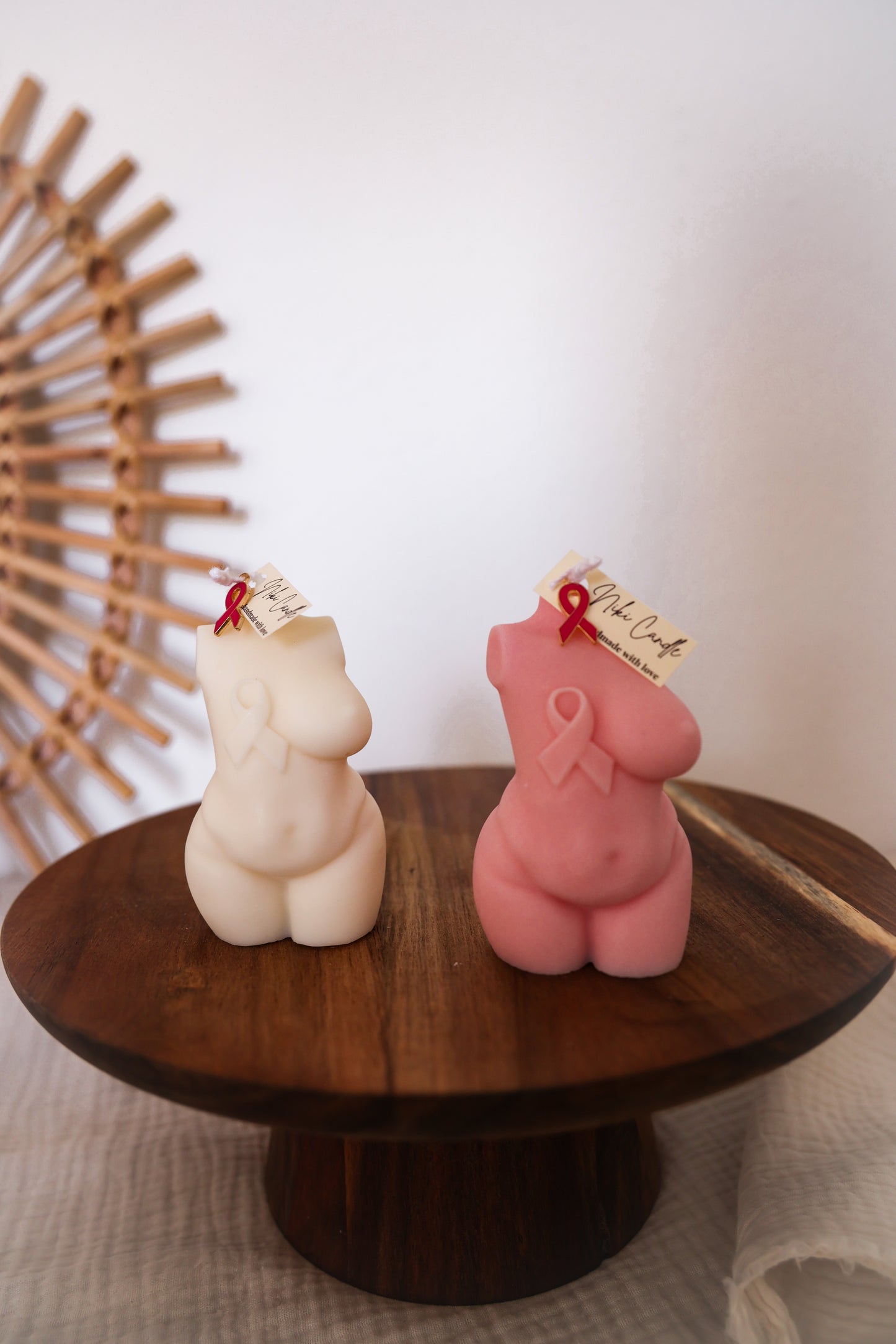 FCK CANCER Woman Candle