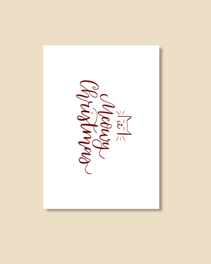 Postkarte Christmas 2025