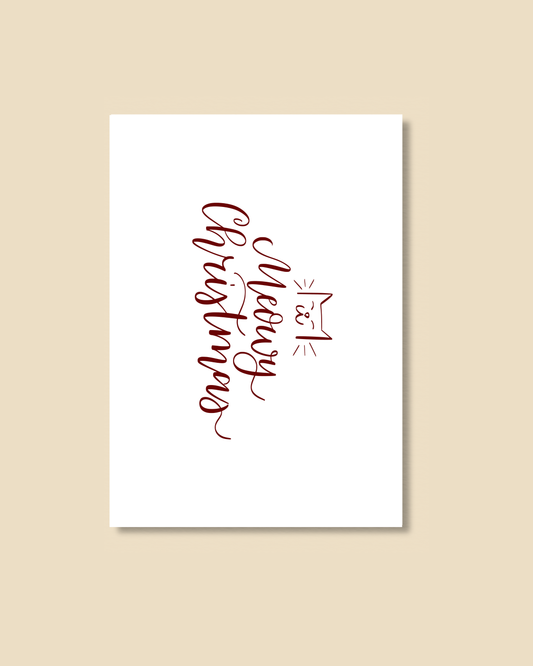 Postkarte Christmas 2025