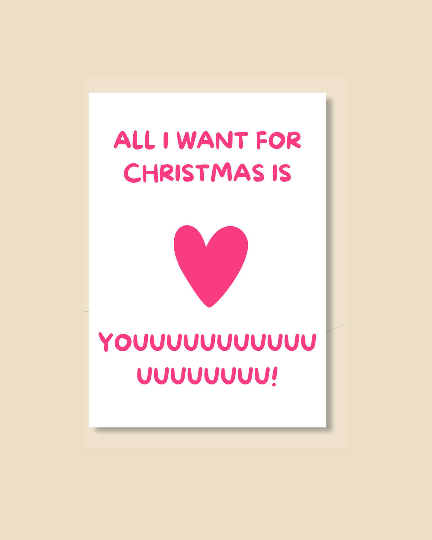 Postkarte Christmas 2025