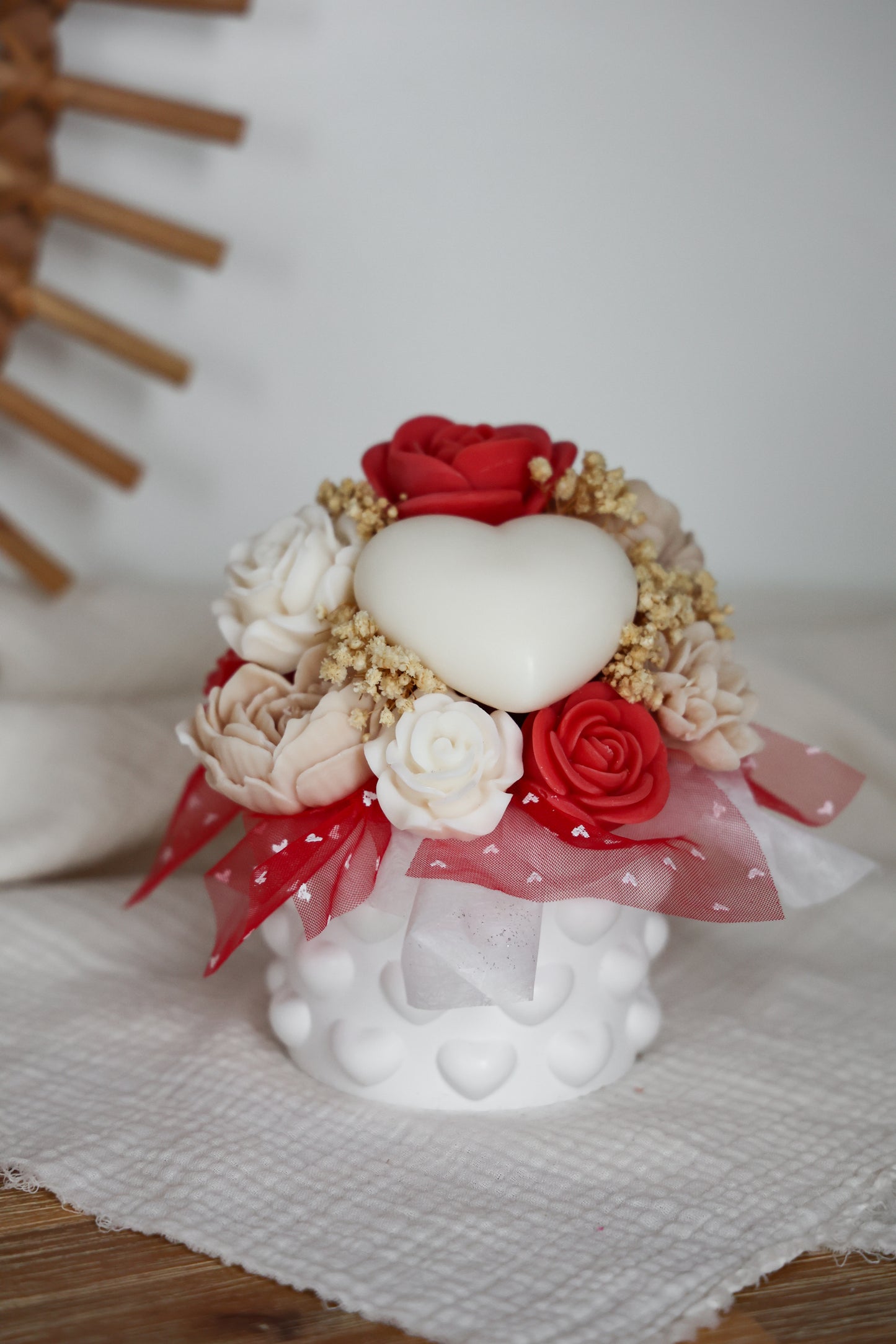 Valentinstag Blumenstrauß Heart