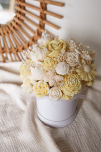 Blumenstrauß Kerzen Träume Butterlemon