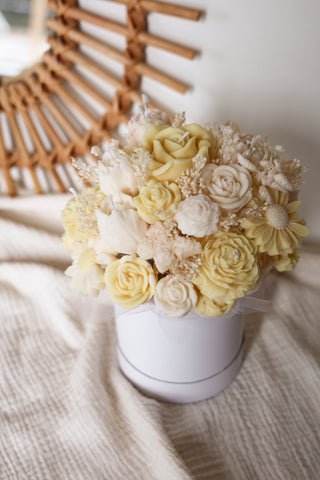 Blumenstrauß Kerzen Träume Butterlemon