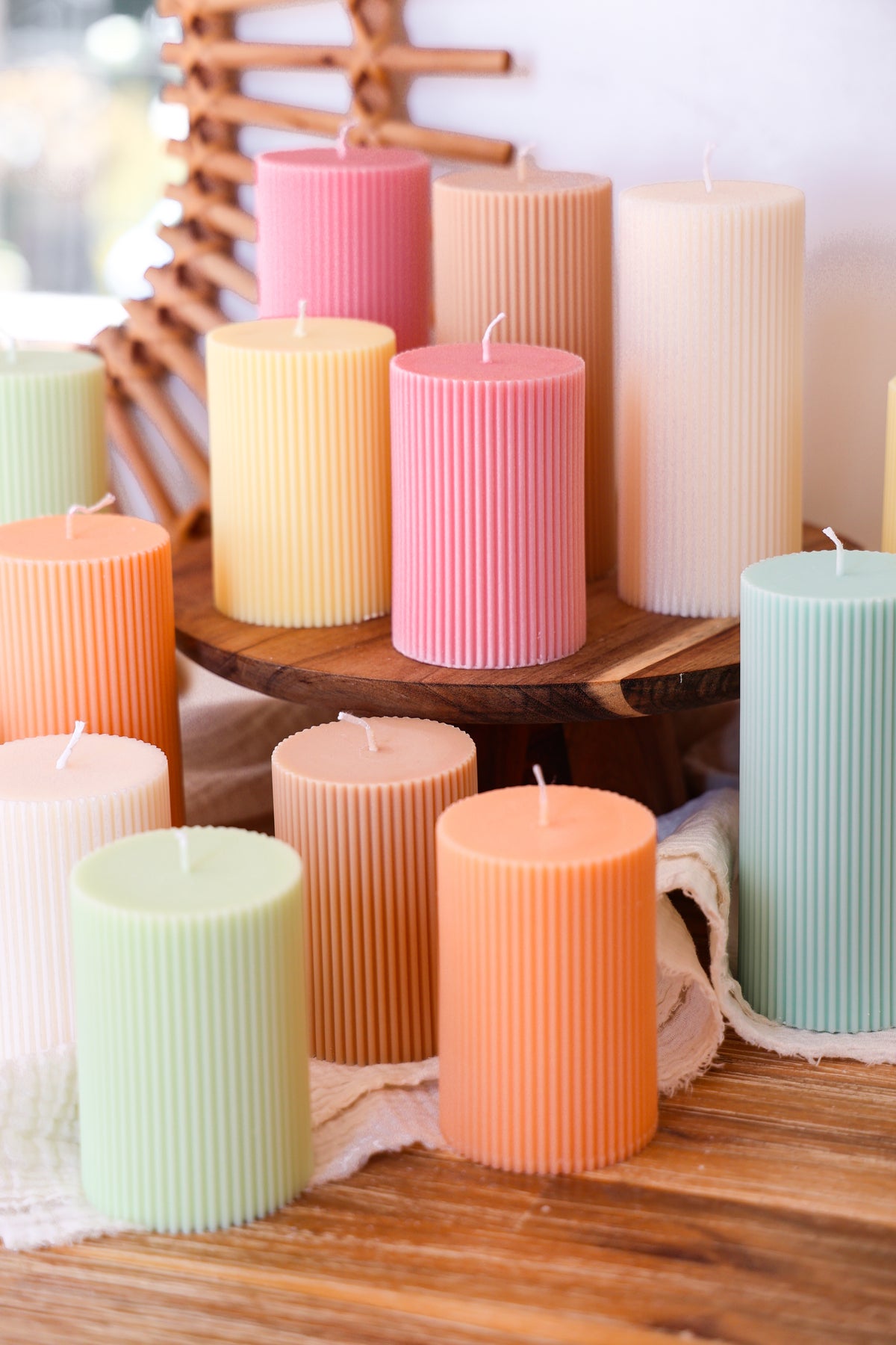 Blockkerze XXL – Niki Candle