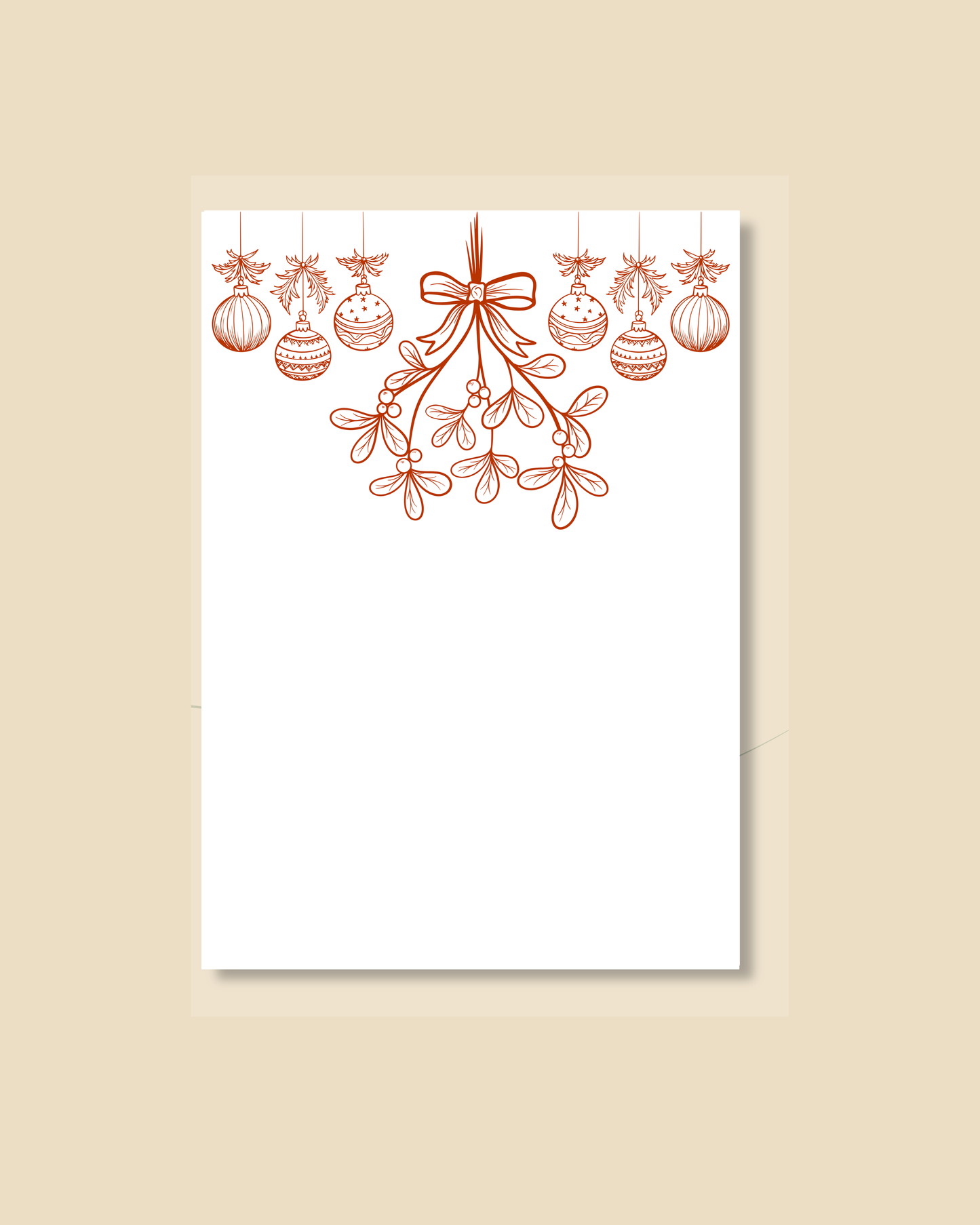 Postkarte Christmas 2025