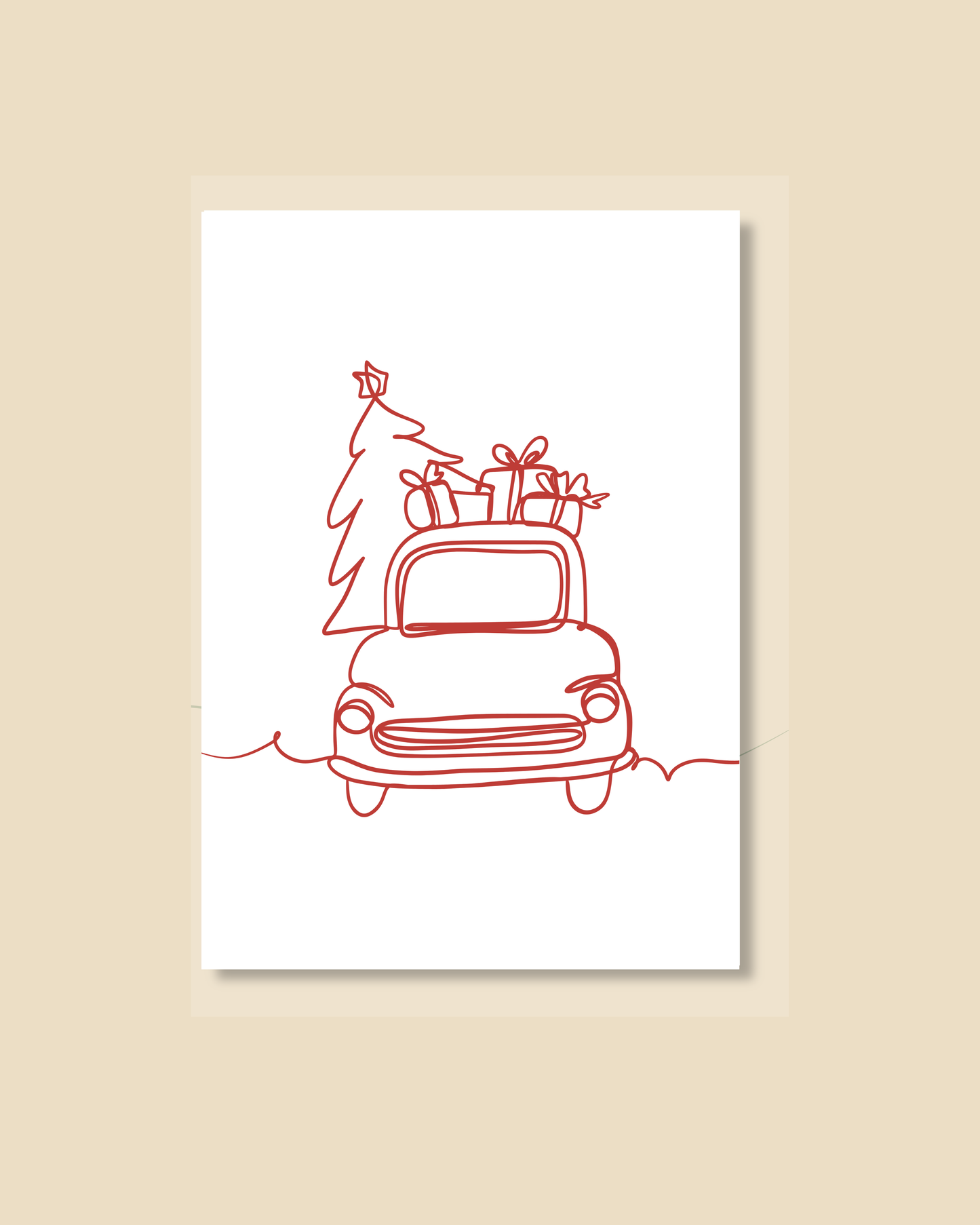 Postkarte Christmas 2025