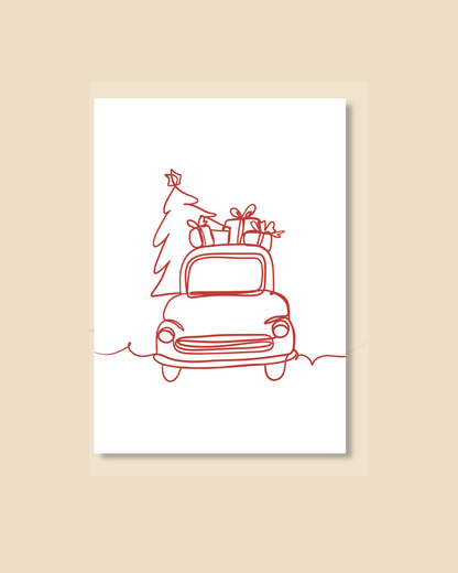 Postkarte Christmas 2025