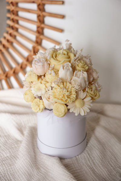 Blumenstrauß Kerzen Träume Butterlemon