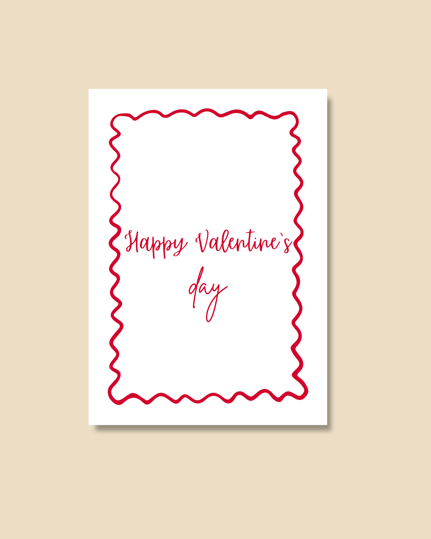 Postkarte Valentines day