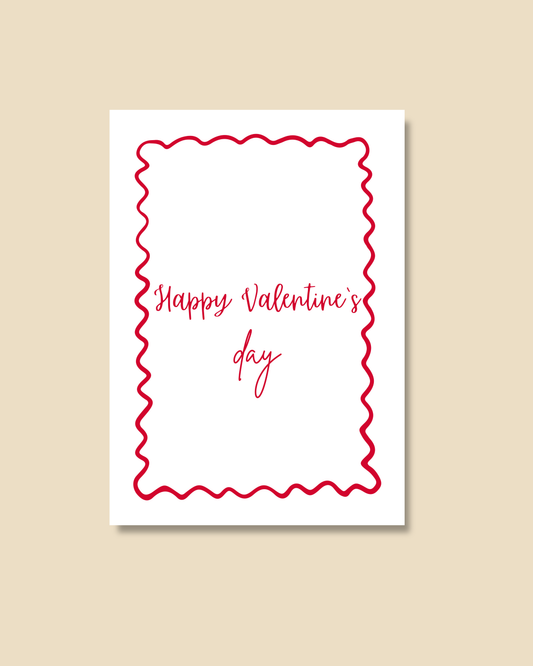 Postkarte Valentines day