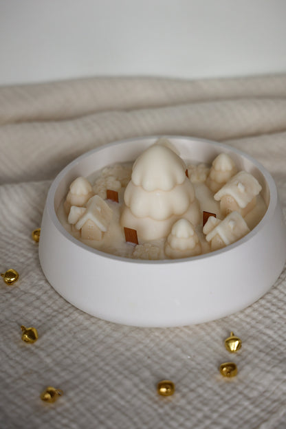 Weihnachtsdorf Duftkerze