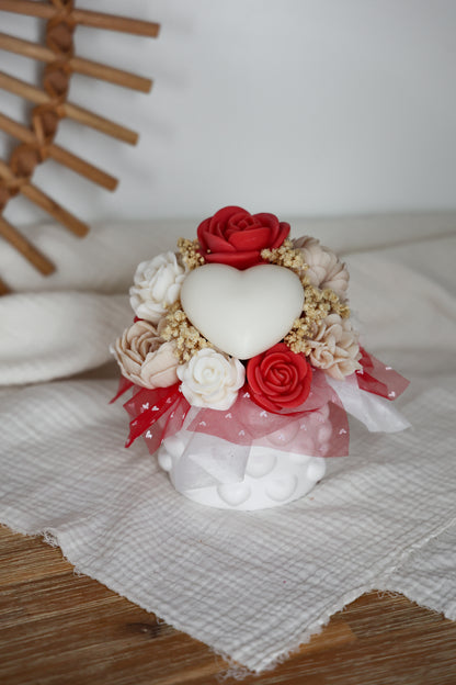 Valentinstag Blumenstrauß Heart