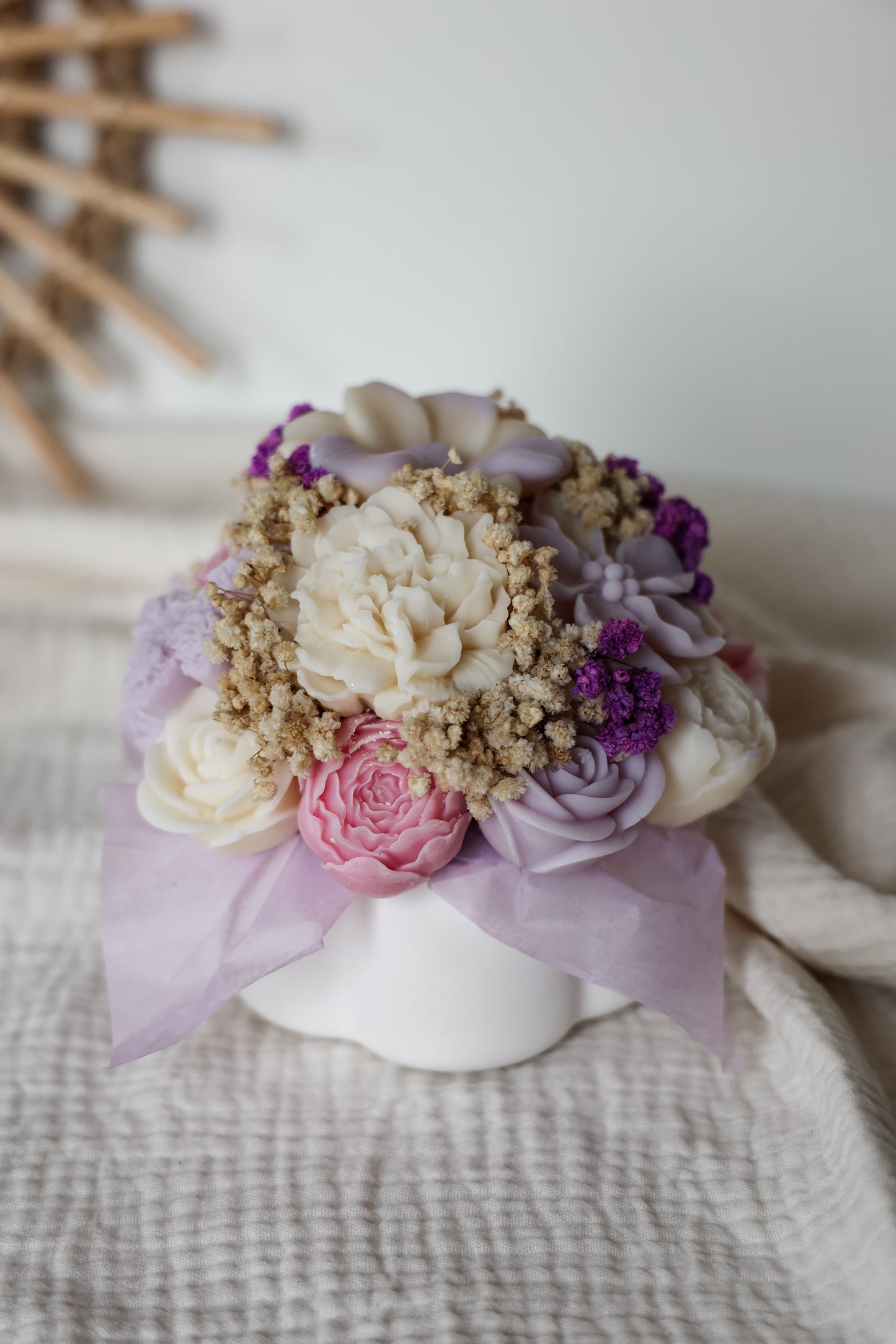 Kleines Blumengesteck Wunschfarbe