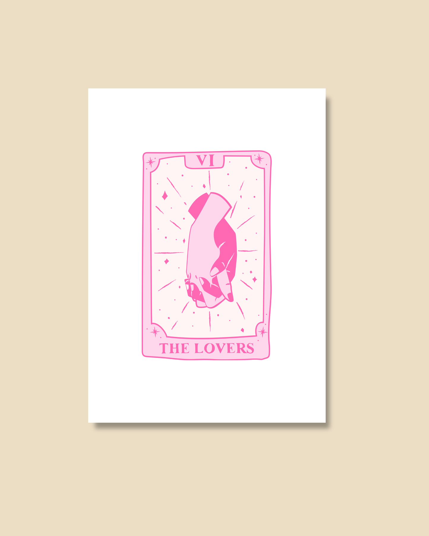 Postkarte the lovers