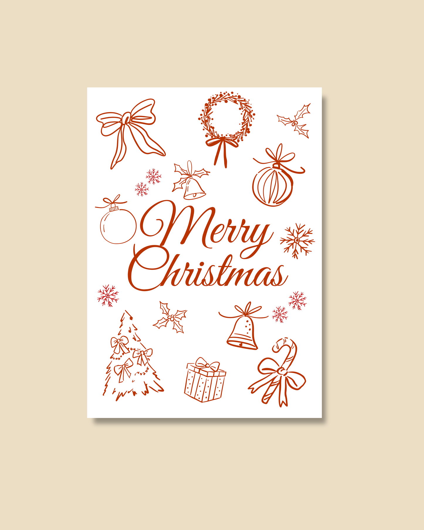 Postkarte Christmas 2025