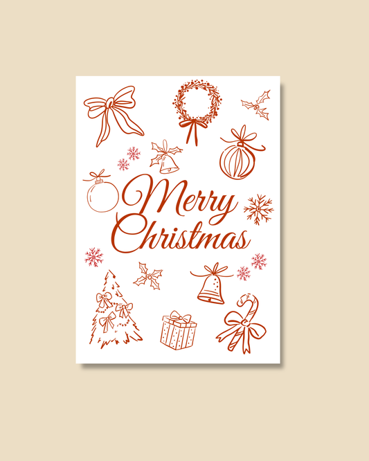 Postkarte Christmas 2025