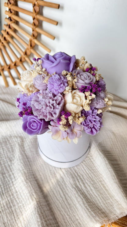 Blumenstrauß Wachsblüten Wunschfarbe