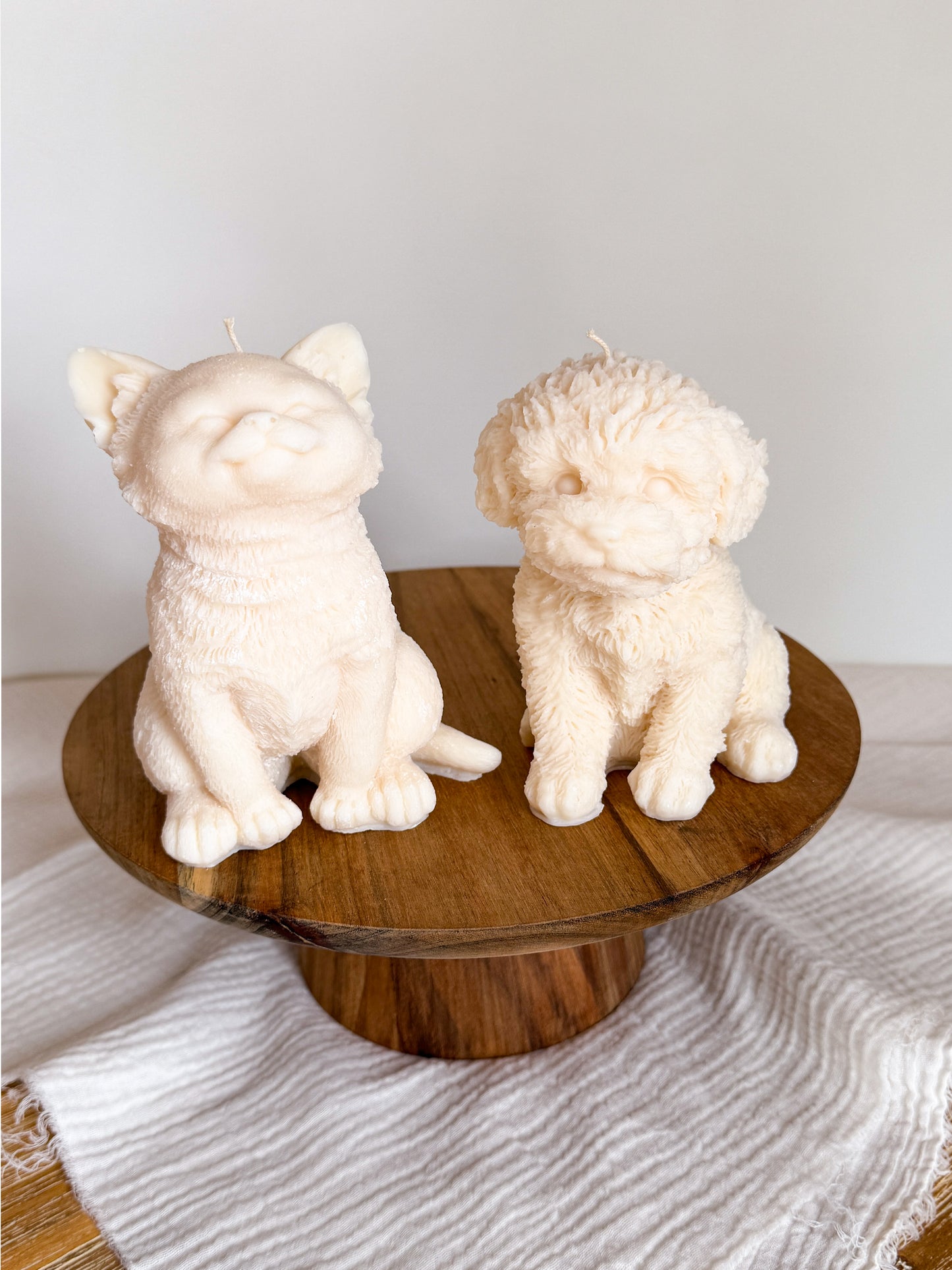 Big Cat & Dog Kerze