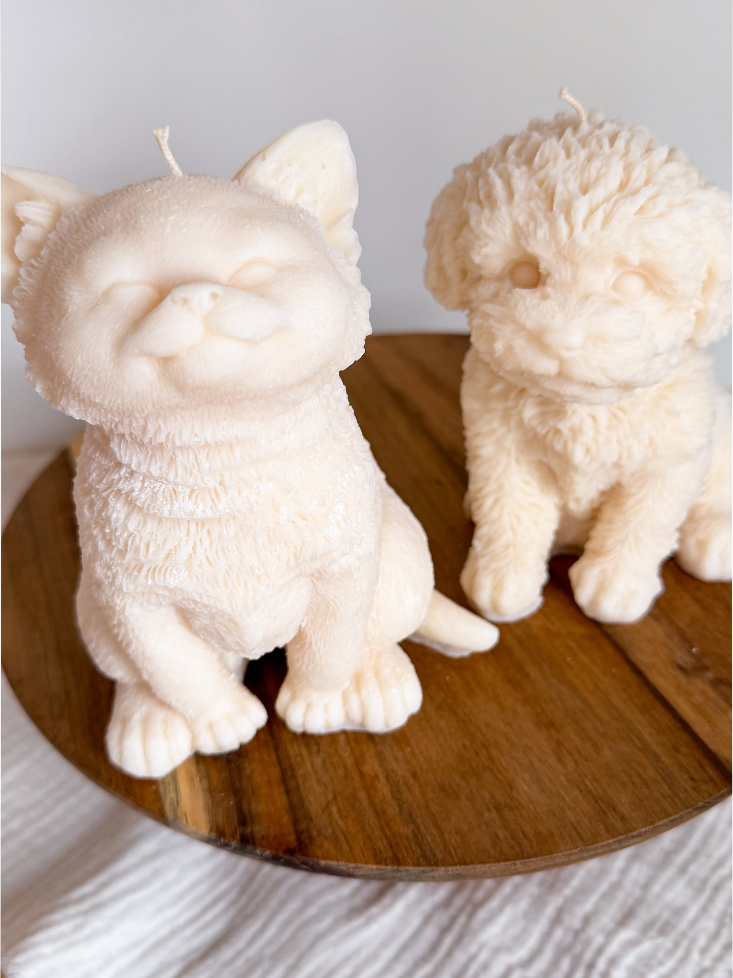 Big Cat & Dog Kerze