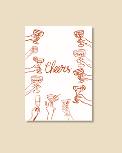 Postkarte Cheers!