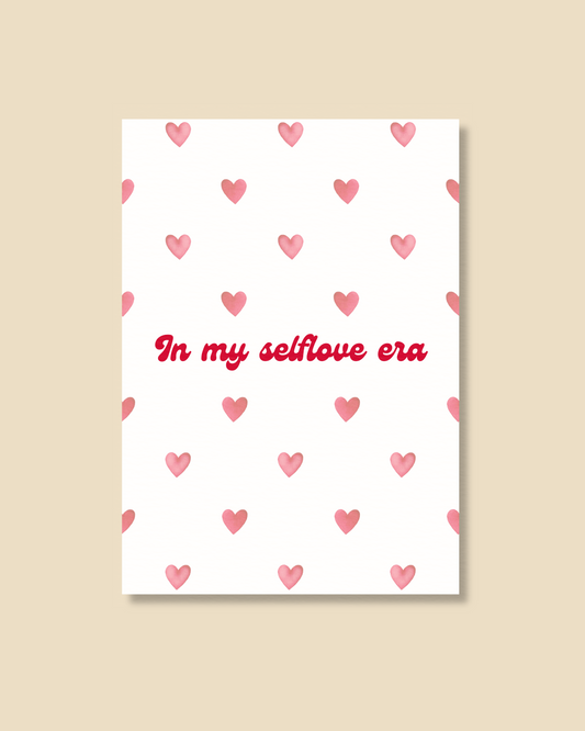 Postkarte in my self love era