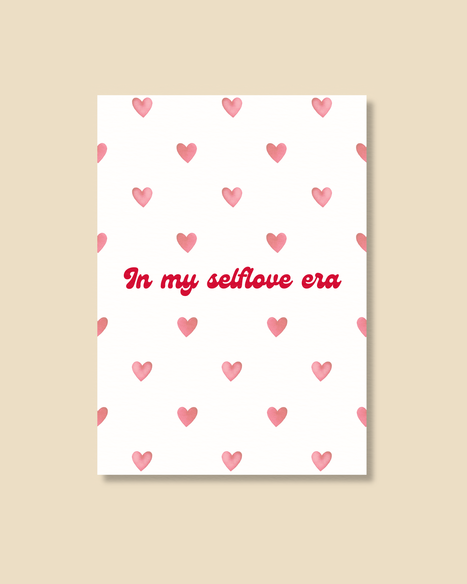 Postkarte in my self love era