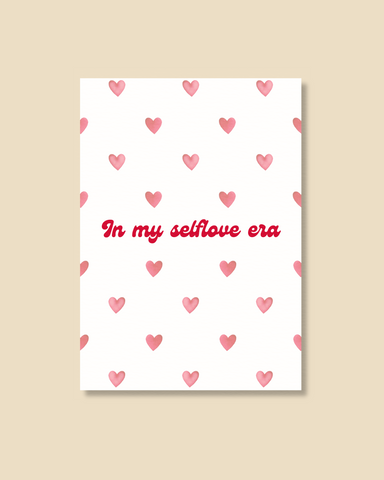 Postkarte in my self love era